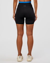 Liberate High-Rise 6" Short Pockets - Black-Palace Blue | Thumbnail Index: 6