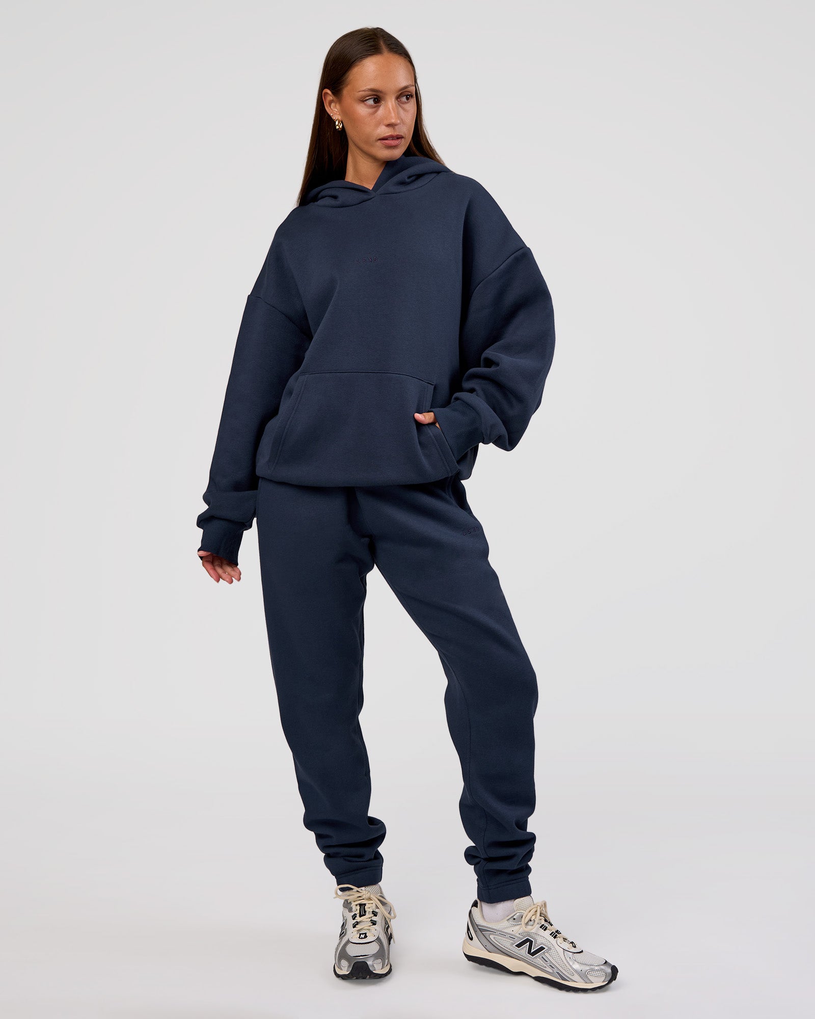 MVP Oversized Hoodie - Future Navy | LSKD