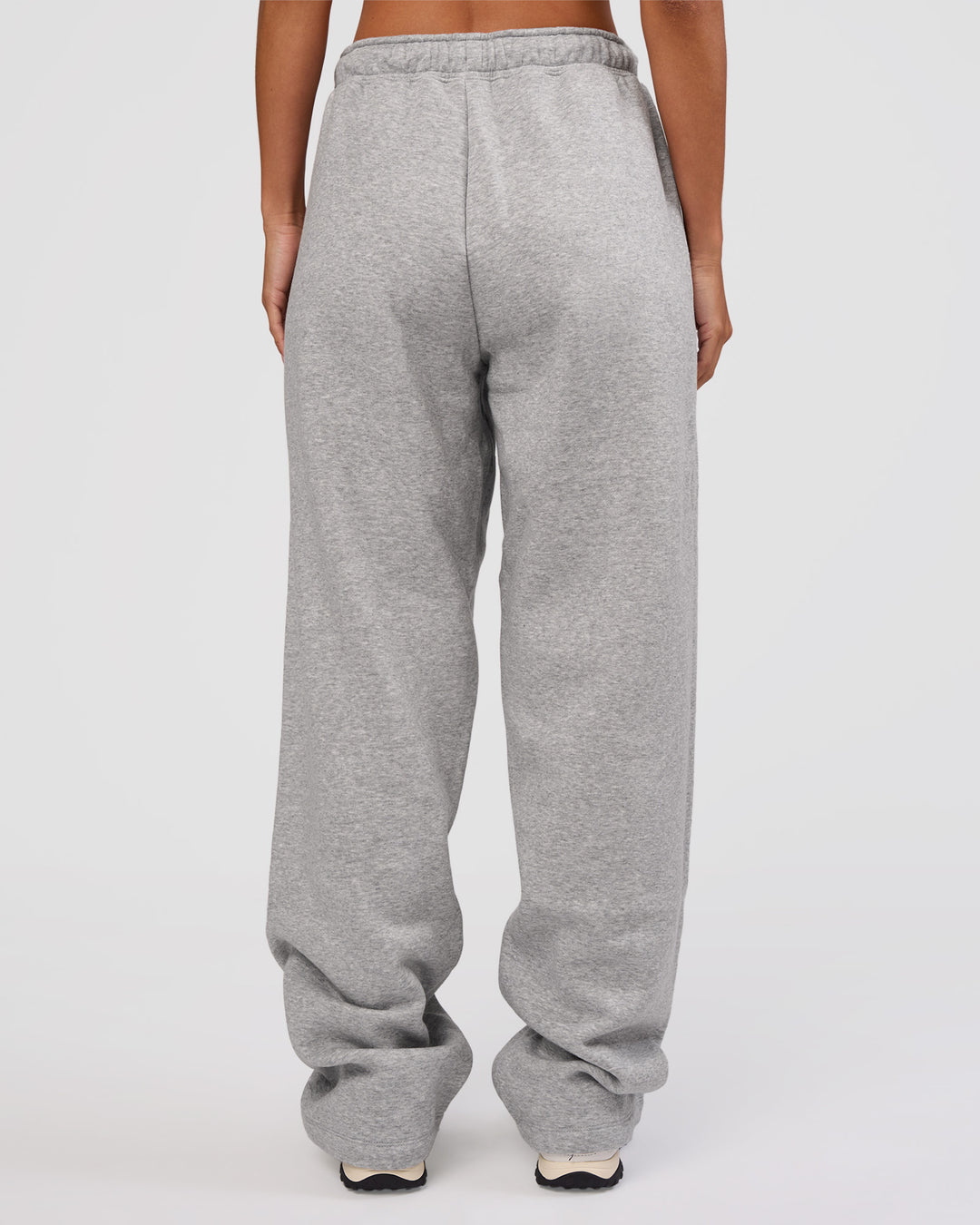 Woman wearing MVP Straight Leg Pant - Light Grey Marl | Model:Brylee | Size:XS