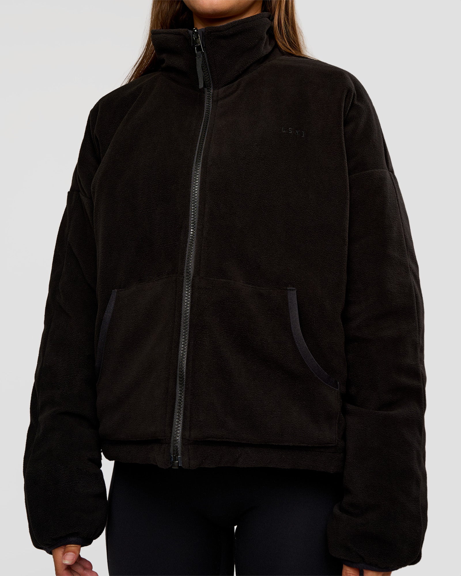 Thrive Reversible Jacket - Black | LSKD