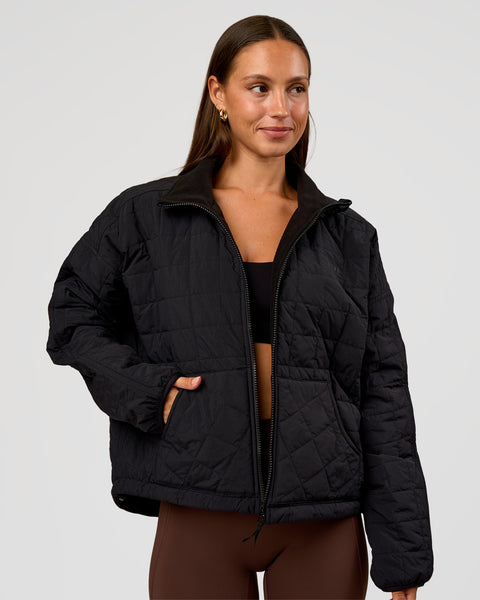 Thrive Reversible Jacket - Black | LSKD