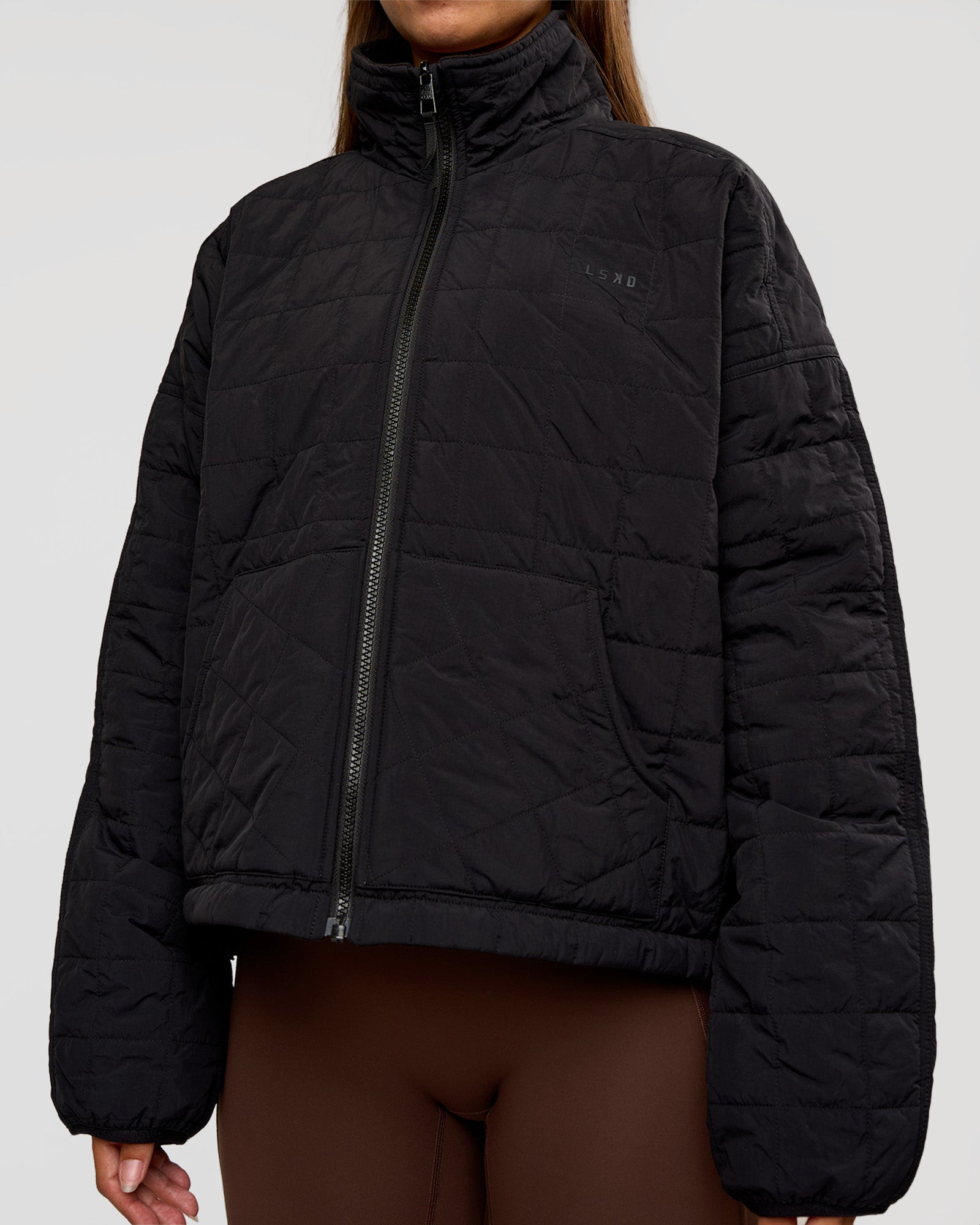 Thrive Reversible Jacket - Black | LSKD