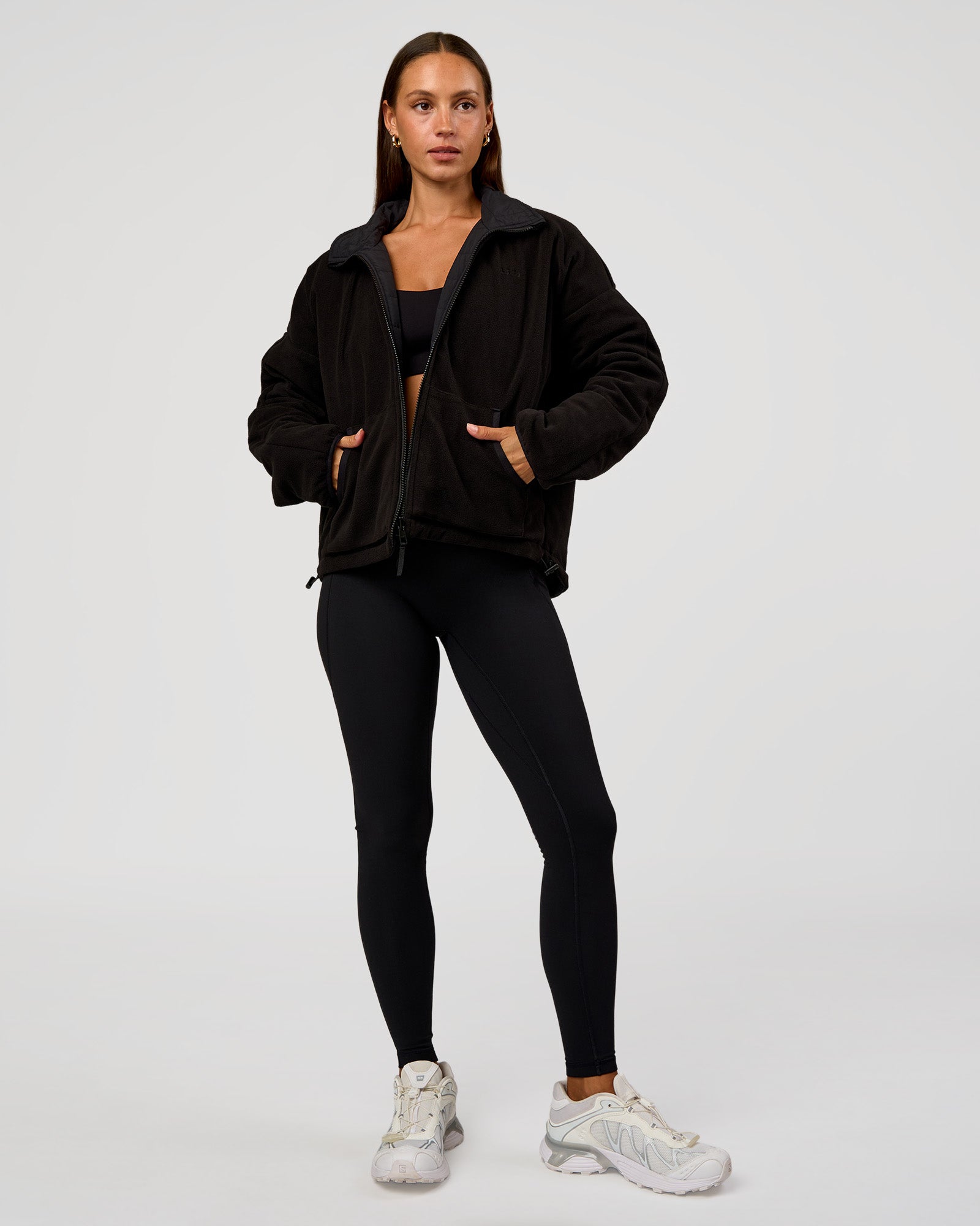 Thrive Reversible Jacket - Black | LSKD