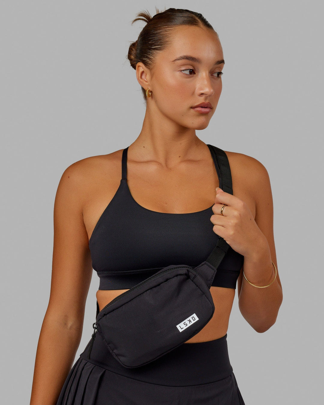 Base Cross Body Bag - Black