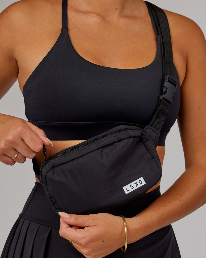 Base Cross Body Bag - Black