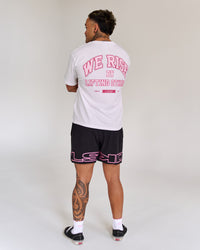 Campaign image of BCAM Go-To FLXCotton Oversized Tee - White-Marshmallow | Thumbnail Index: 8
