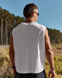 Campaign image of Motionline Boxy Tank - White | Thumbnail Index: 3