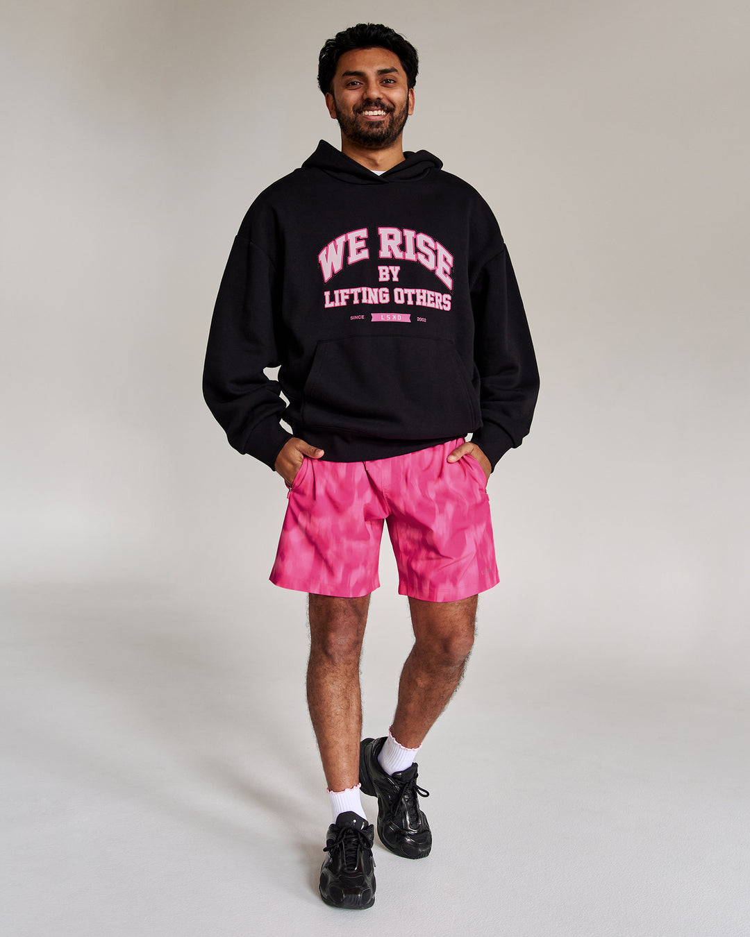 Campaign image of Rep 7" Performance Short - Radiant Pink - view 2