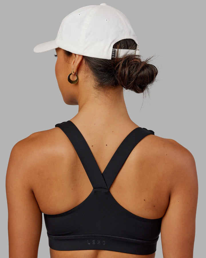 Compact Cap - White-Flamingo