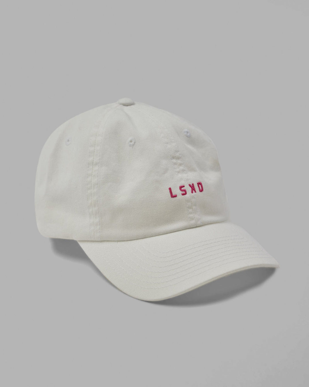 Compact Cap - White-Flamingo