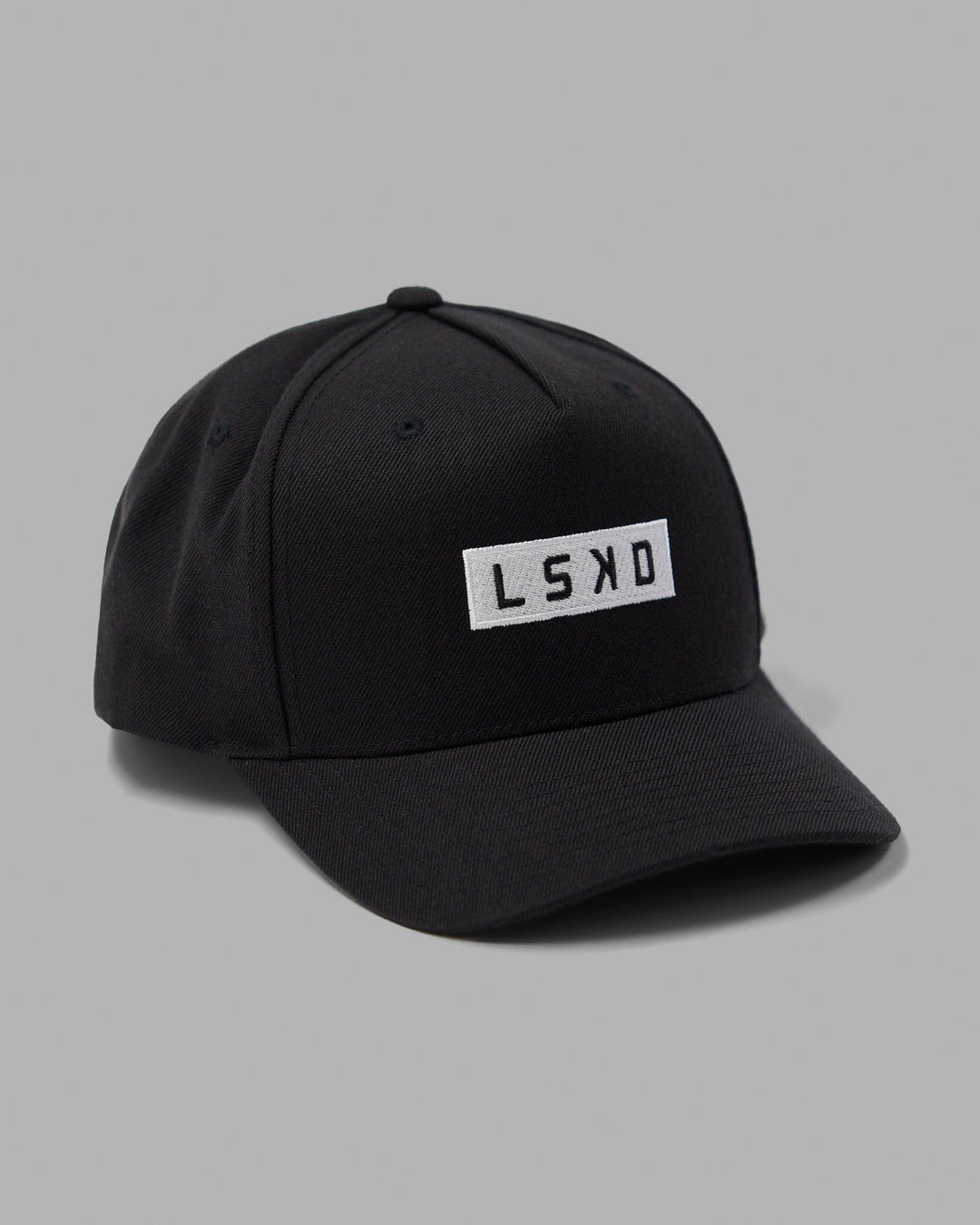 Cornerstone Snapback Cap - Black-White
