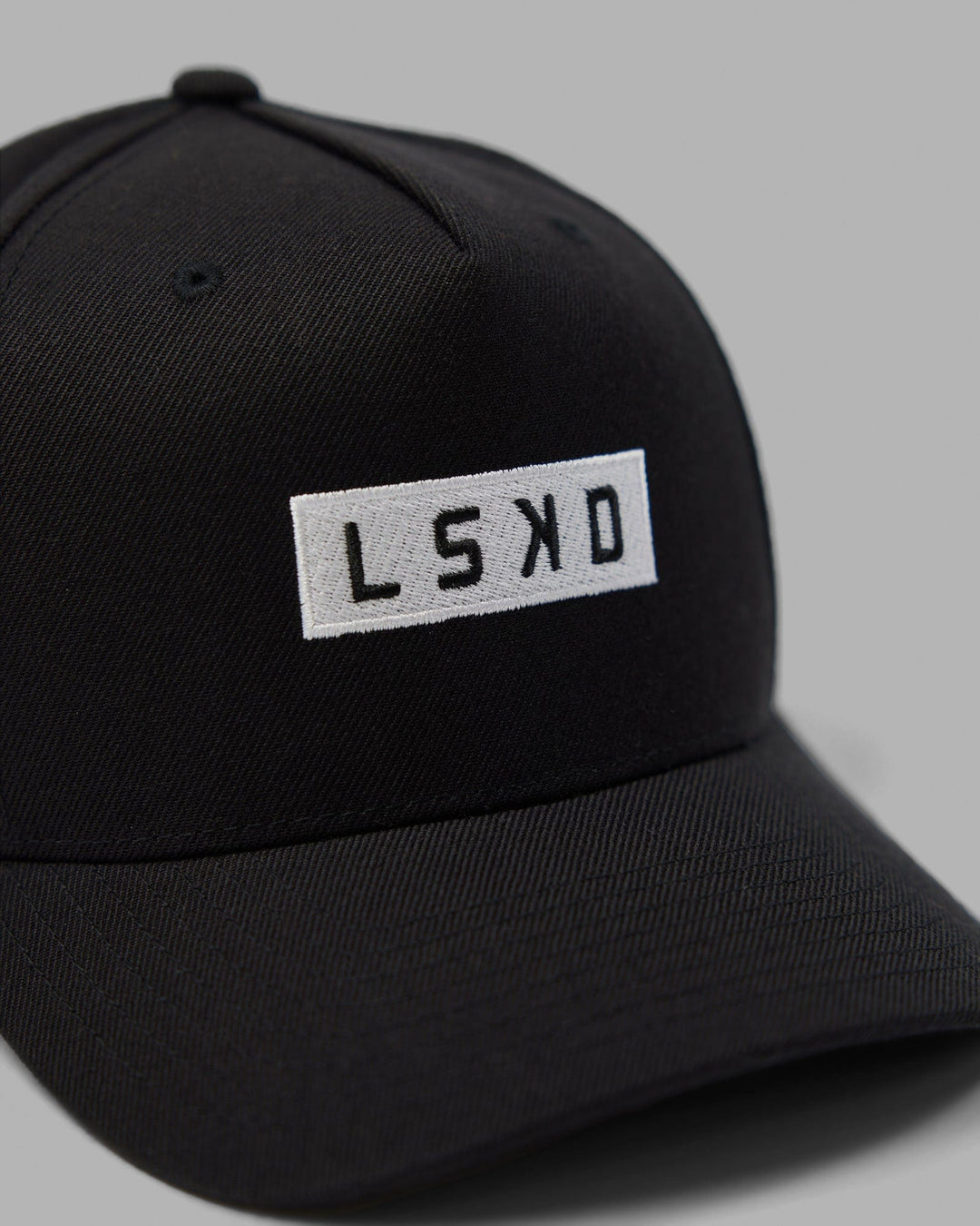 Cornerstone Snapback Cap - Black-White