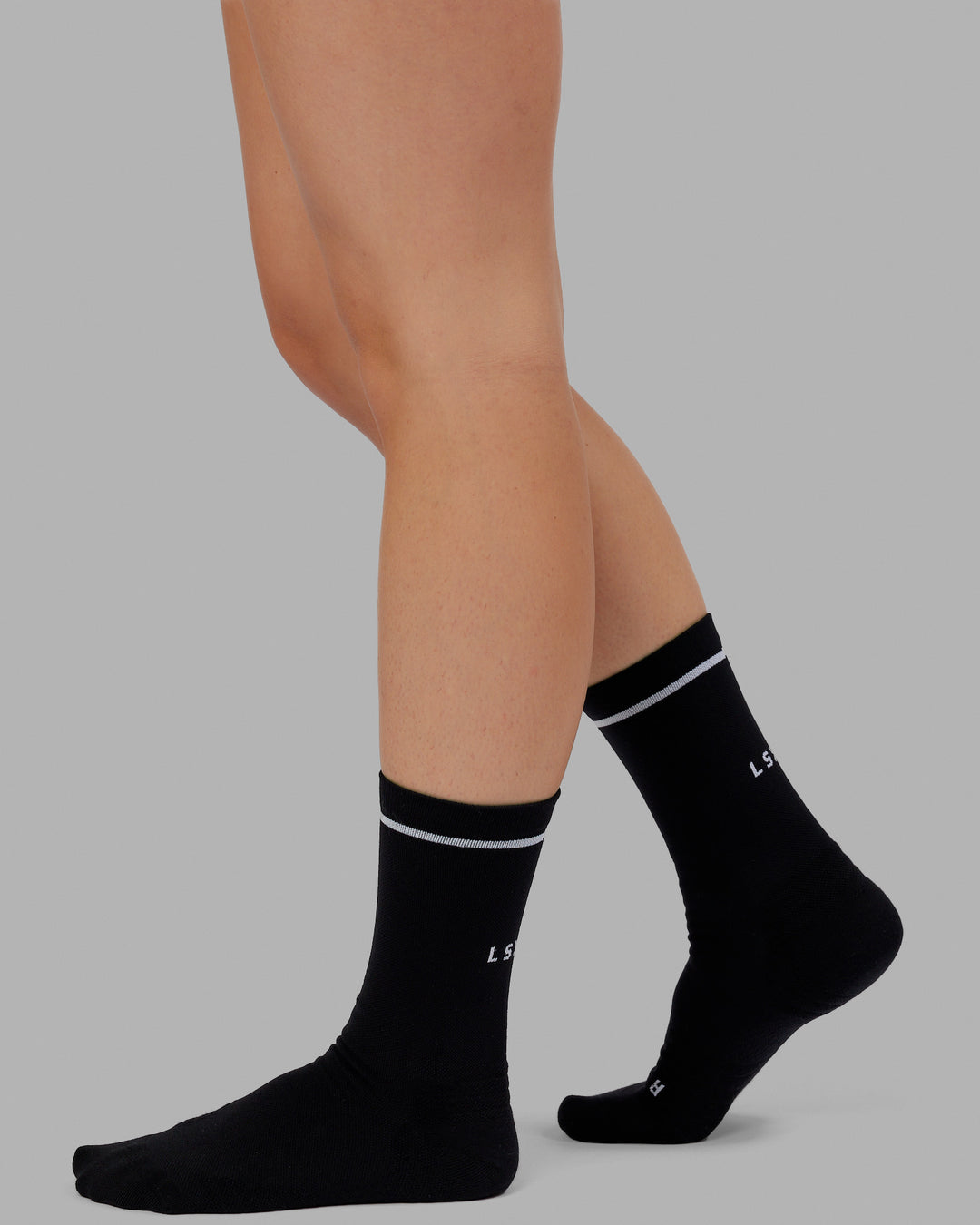 Model wearing Fast-Heritage-Signal Pack - Black/White/Bone-Glacial Blue | Size:OS