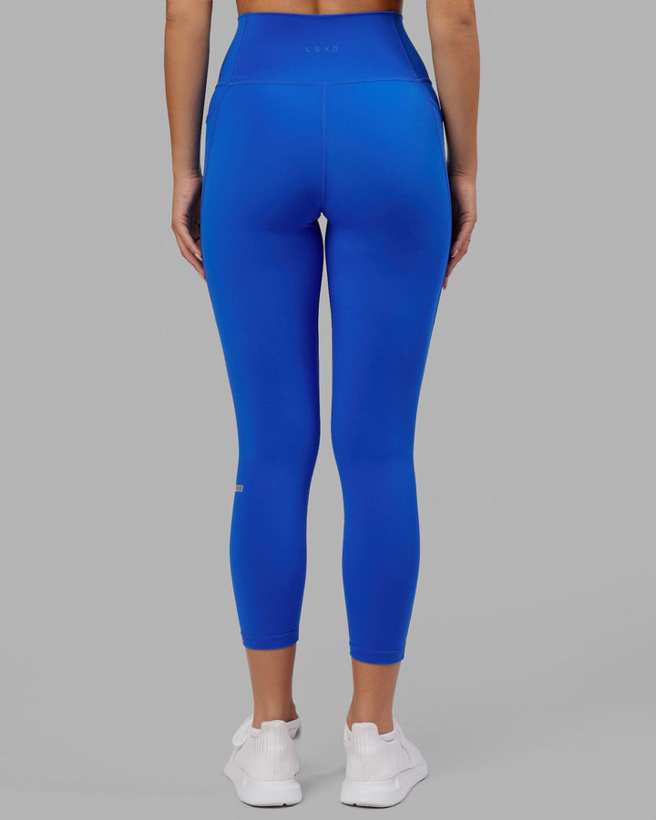 Fusion 7/8 Length Tights - Strong Blue