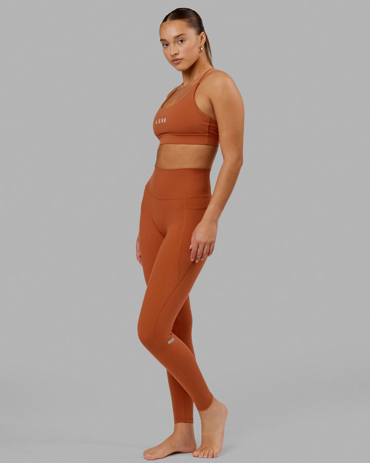 Fusion Full Length Tights - Auburn