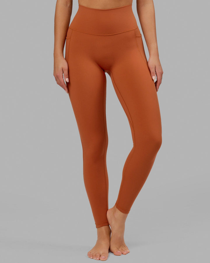 Fusion Full Length Tights - Auburn