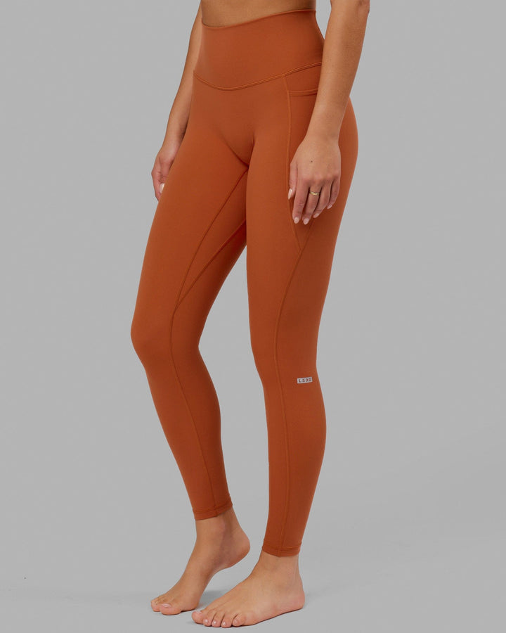 Fusion Full Length Tights - Auburn