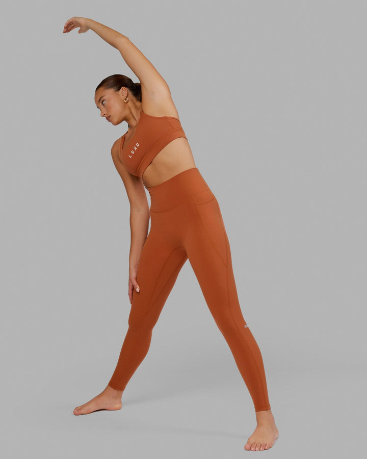Fusion Full Length Tights - Auburn