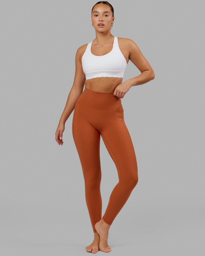 Fusion Full Length Tights - Auburn
