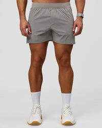 Man wearing Functional Training 5" Short - Storm Front | Model:Jaiden | Size:L | Thumbnail Index: 3