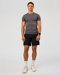 Man wearing Rep 7'' Training Short  - Black | Model:Liam | Size:L