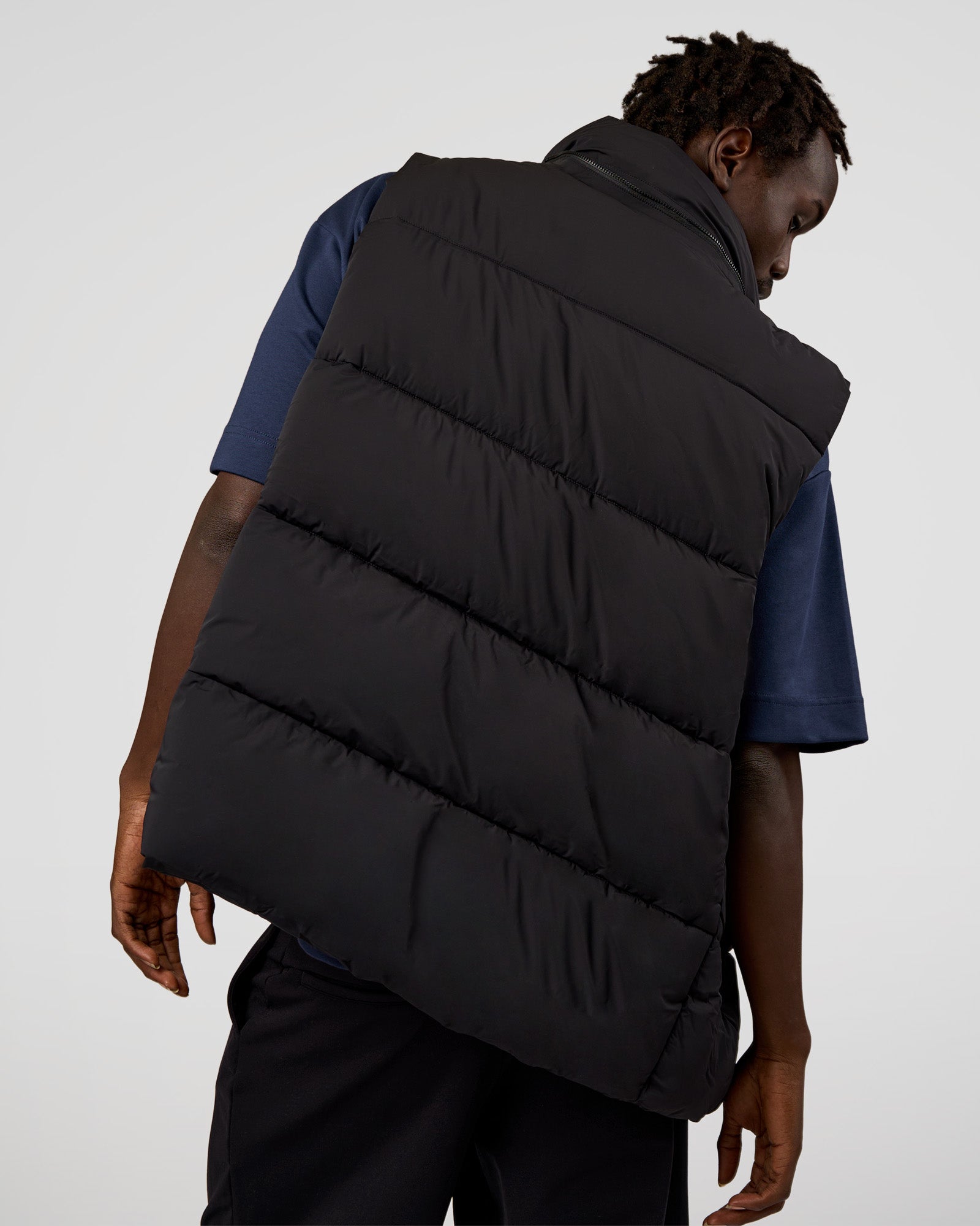 Base Puffer Vest - Black | LSKD