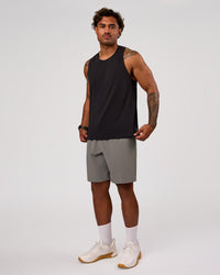 Man wearing Rep Movement 9" Training Short - Storm Front | Model:Xav | Size:L | Thumbnail Index: 4