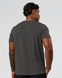 Man wearing Rep Training Tee - Dark Storm | Model:Xav | Size:L