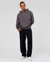 Man wearing Base Oversized Hoodie - Duskstone | Model:Albert | Size:M | Thumbnail Index: 11
