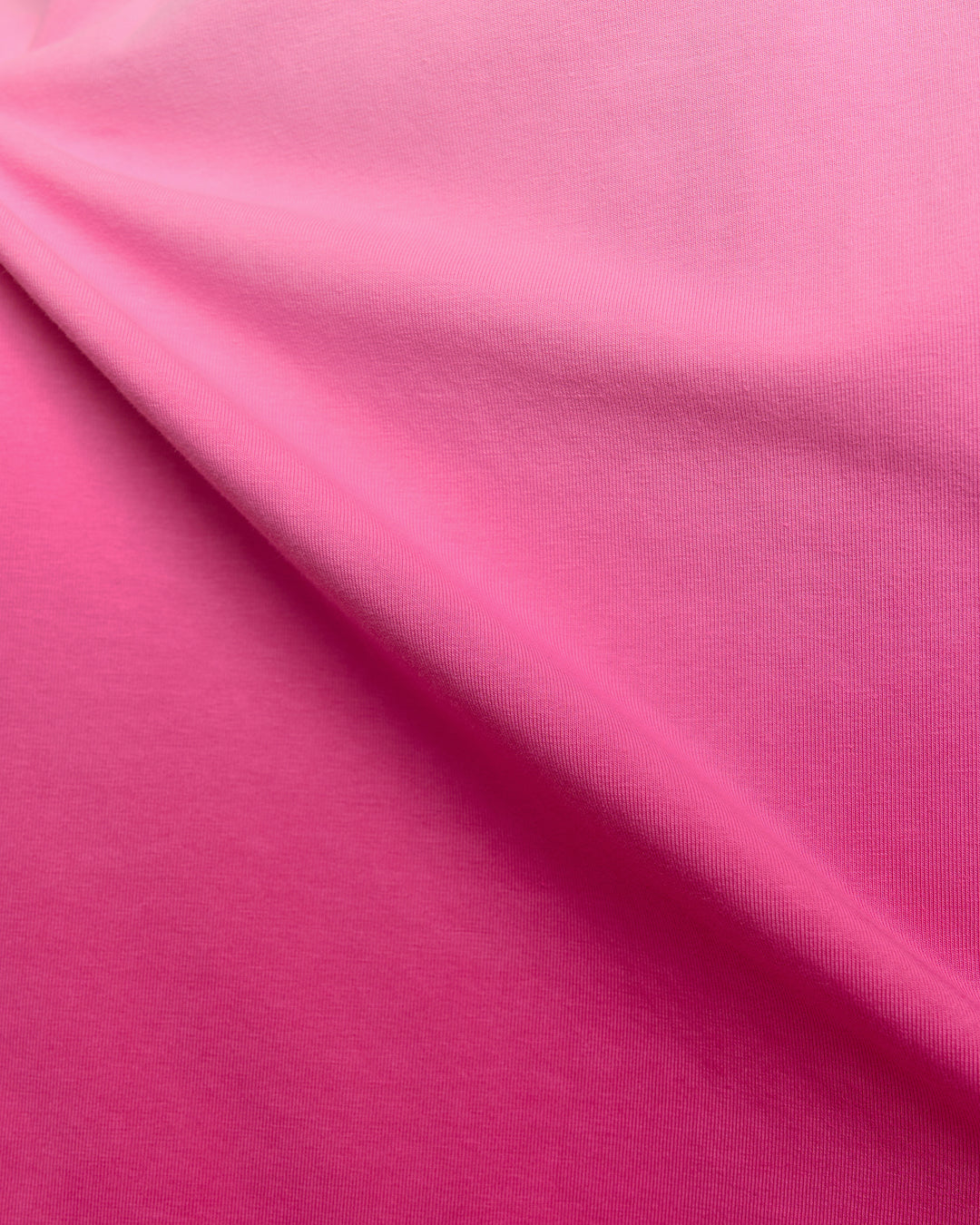 Man wearing BCAM Ombre Heavyweight FLXCotton Oversized Tee  - Pink Rose-Ultra Pink | Model:Albert | Size:M - view 24