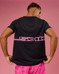 Man wearing BCAM Rep Training Tee - Black | Model:Albert | Size:M | Thumbnail Index: 0