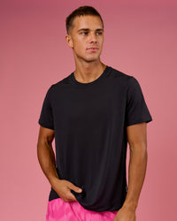 Man wearing BCAM Rep Training Tee - Black | Model:Albert | Size:M | Thumbnail Index: 2