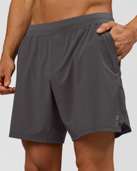 Man wearing Functional Training 7" Short - Dark Storm | Model:Albert | Size:M | Thumbnail Index: 0