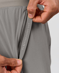 Man wearing Functional Training 7" Short - Storm Front | Model:Albert | Size:M | Thumbnail Index: 3