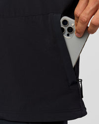 Man wearing Functional Training Jacket - Black | Model:Albert | Size:M | Thumbnail Index: 14