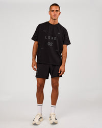 Man wearing Lift 6" Short - Black-Onyx | Model:Albert | Size:M | Thumbnail Index: 5