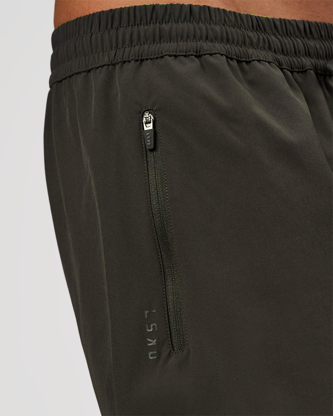 Man wearing Rep 5" Performance Short - Onyx | Model:Albert | Size:M - view 6