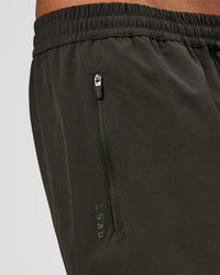 Man wearing Rep 5" Performance Short - Onyx | Model:Albert | Size:M | Thumbnail Index: 5