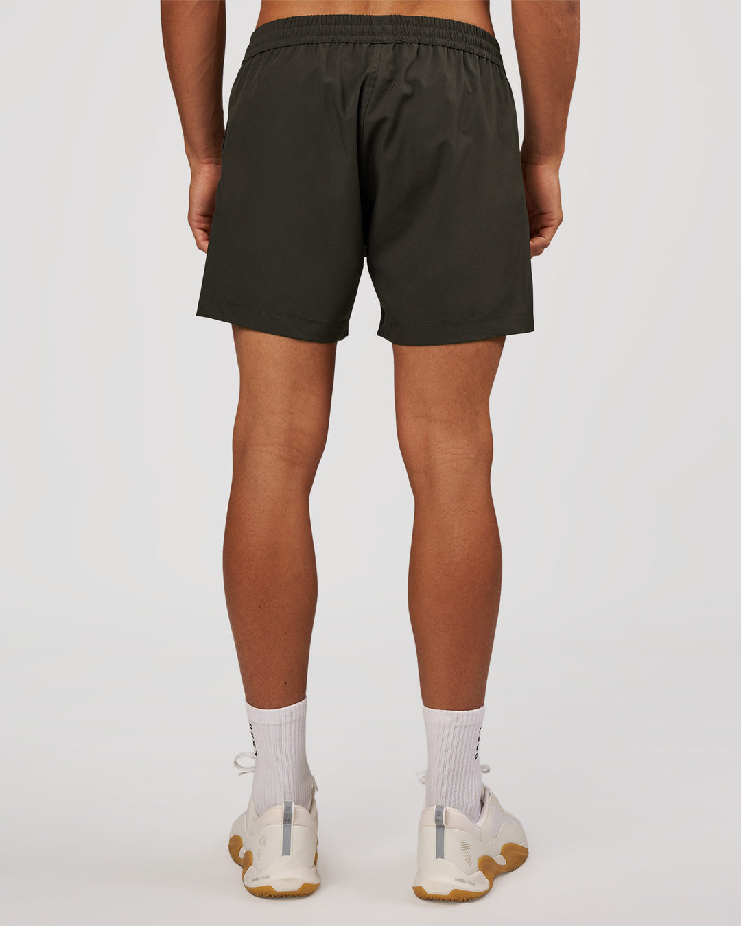 Man wearing Rep 5" Performance Short - Onyx | Model:Albert | Size:M - view 7