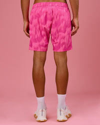 Man wearing Rep 7" Performance Short - Radiant Pink | Model:Albert | Size:M | Thumbnail Index: 3