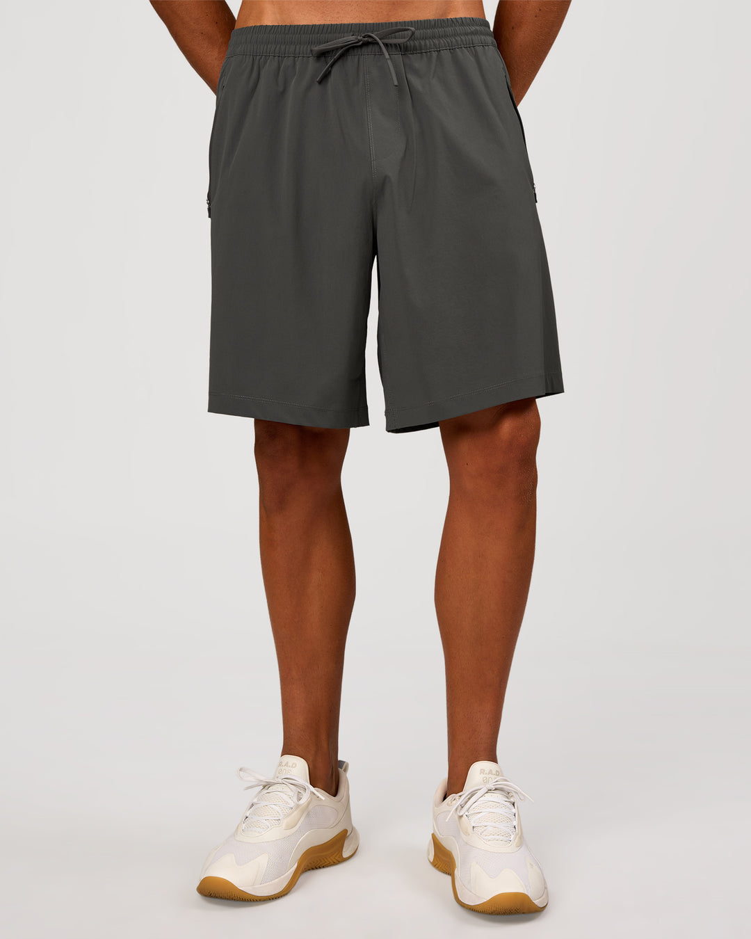 Man wearing Rep 9" Training Short - Dark Storm | Model:Albert | Size:M - view 2