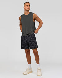 Man wearing Rep Muscle Training Tank - Dark Storm | Model:Albert | Size:M