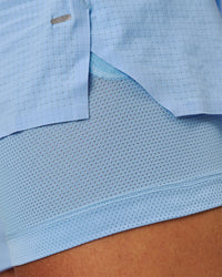 Man wearing UltraAir 5" Lined Performance Short - Bluebell | Model:Albert | Size:M | Thumbnail Index: 3