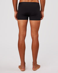 Man wearing Zero Boxer Brief 2pk - Black | Model:Albert | Size:M | Thumbnail Index: 3