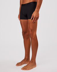 Man wearing Zero Boxer Brief 2pk - Black | Model:Albert | Size:M | Thumbnail Index: 6