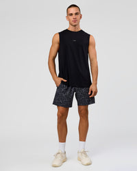 Man wearing Base FLXCotton Tank - Black | Model:Base | Size:M | Thumbnail Index: 3