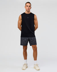 Man wearing Base FLXCotton Tank - Black | Model:Base | Size:M | Thumbnail Index: 5