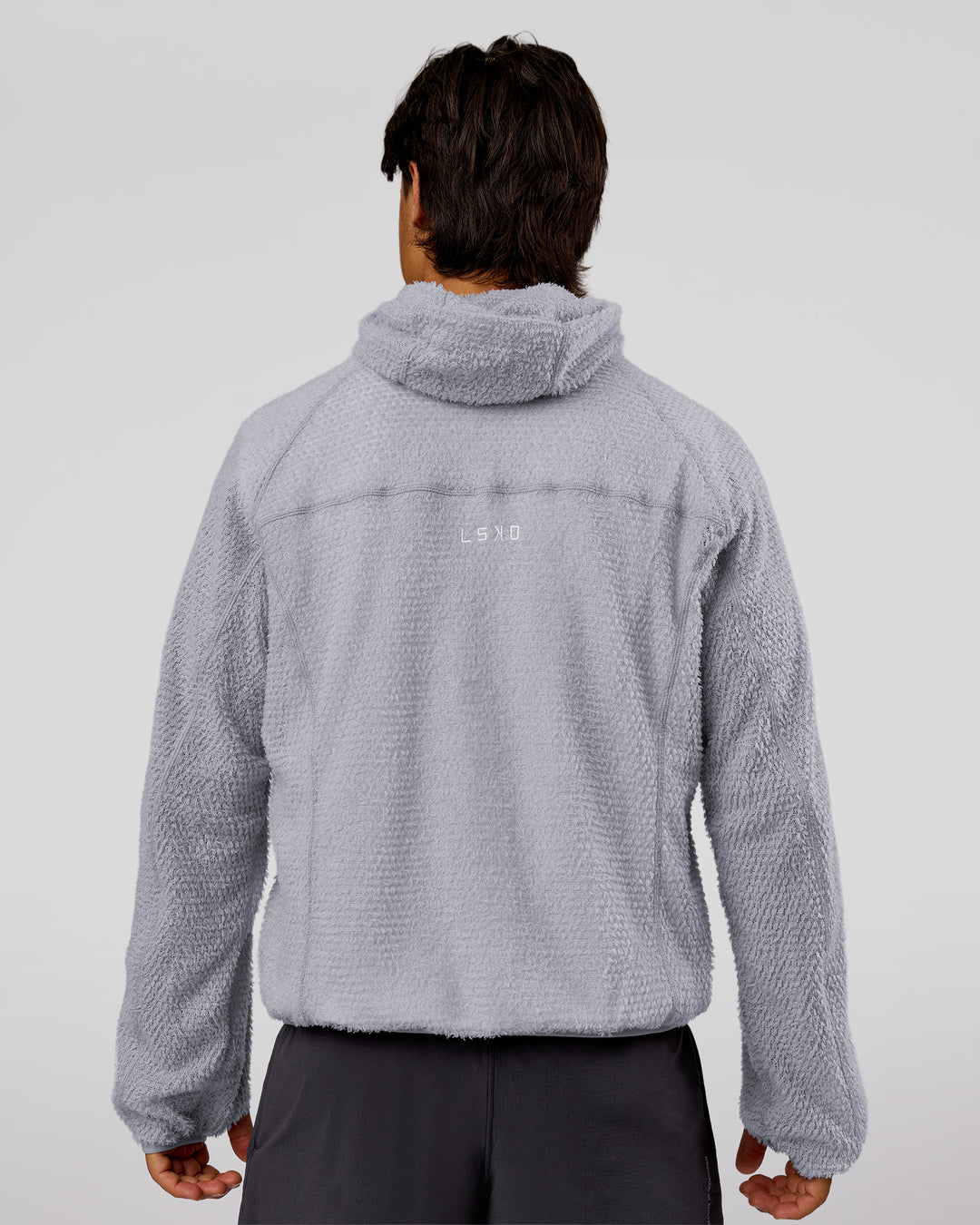 Man wearing AirTherma Hoodie - Alloy | Model:George | Size:M - view 3