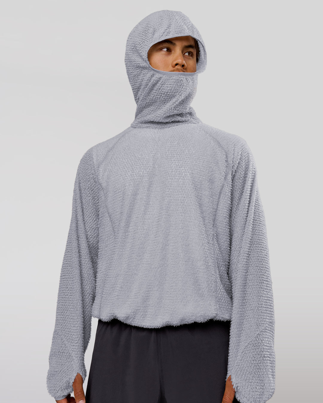Man wearing AirTherma Hoodie - Alloy | Model:George | Size:M - view 14