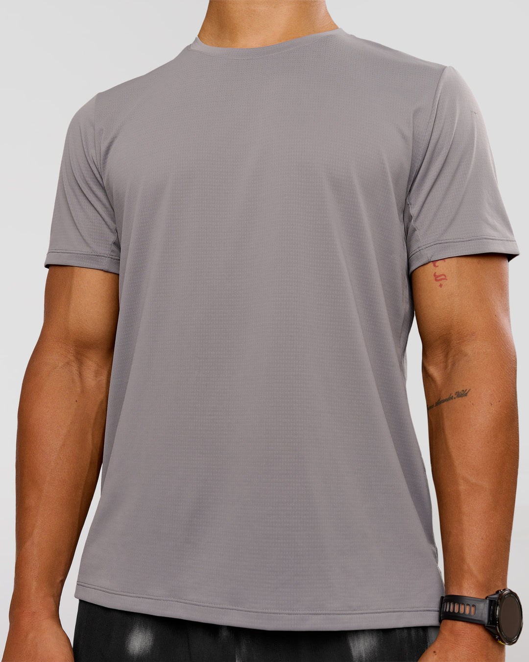 Man wearing Rep Training Tee - Storm Front | Model:George | Size:M - view 4